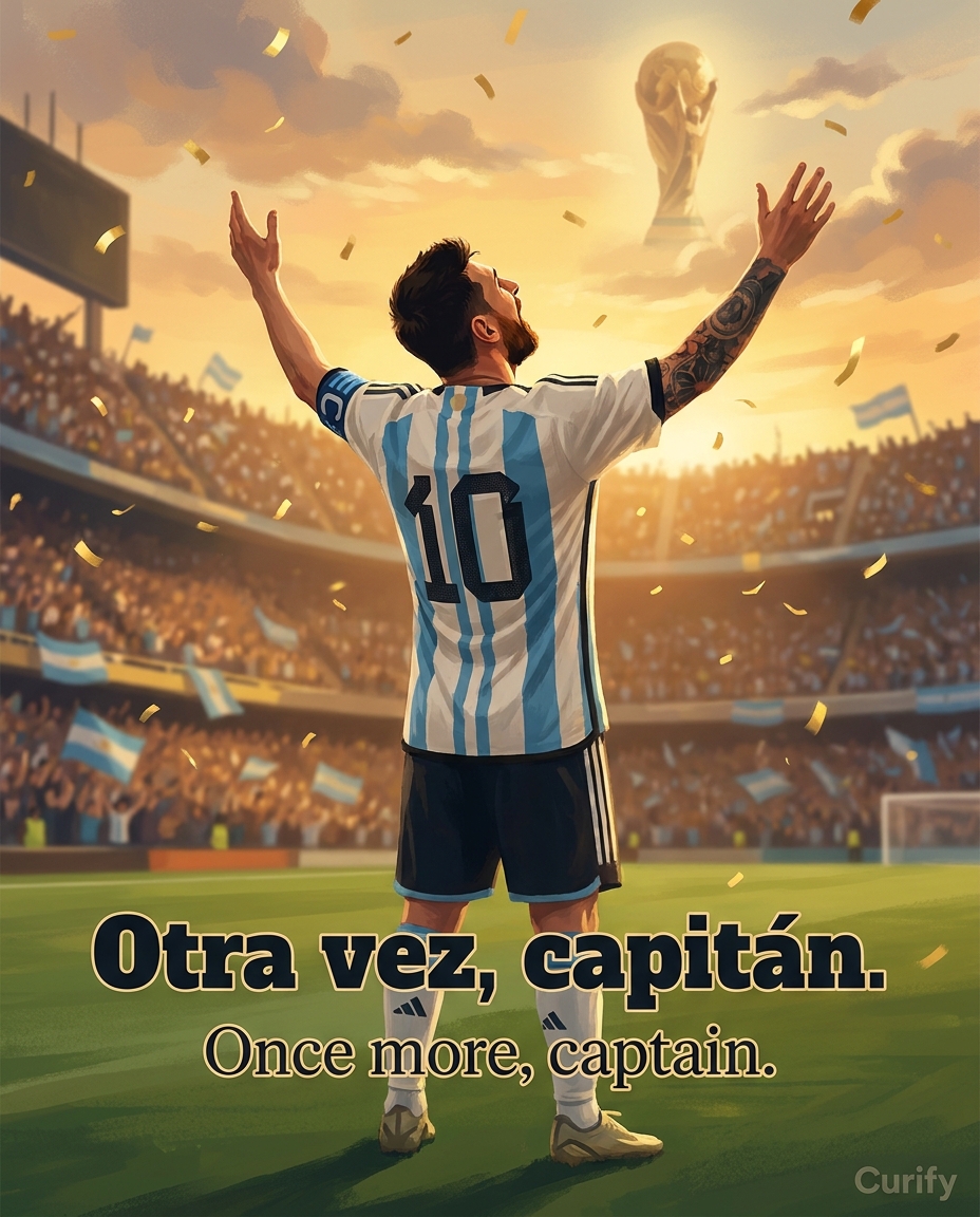 Argentina — Once More, Captain (2026 WC Tribute)