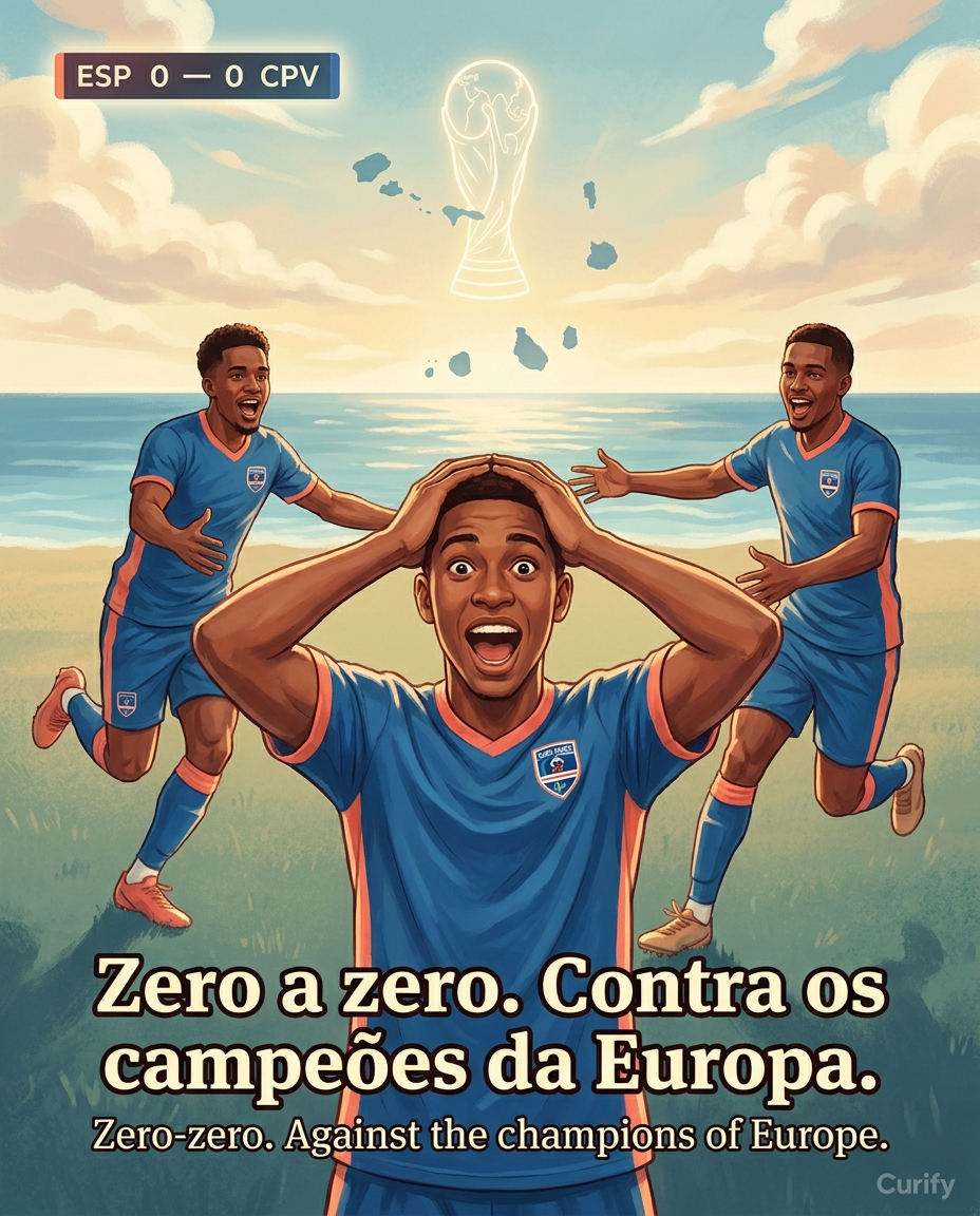 Cabo Verde — Zero-Zero vs Europe (2026 WC Tribute)