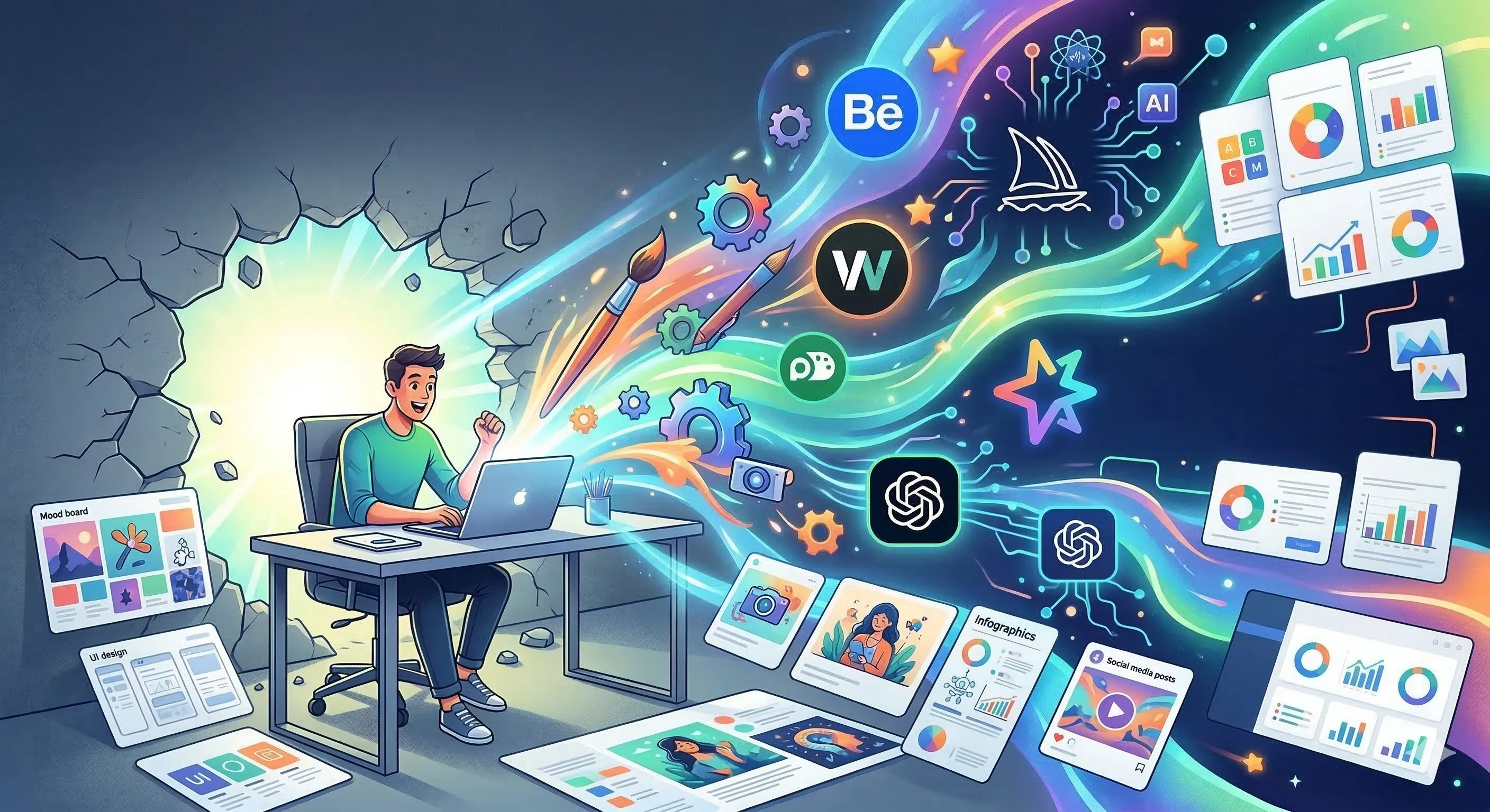 6个真正的创意与AI工具网站，终结灵感枯竭