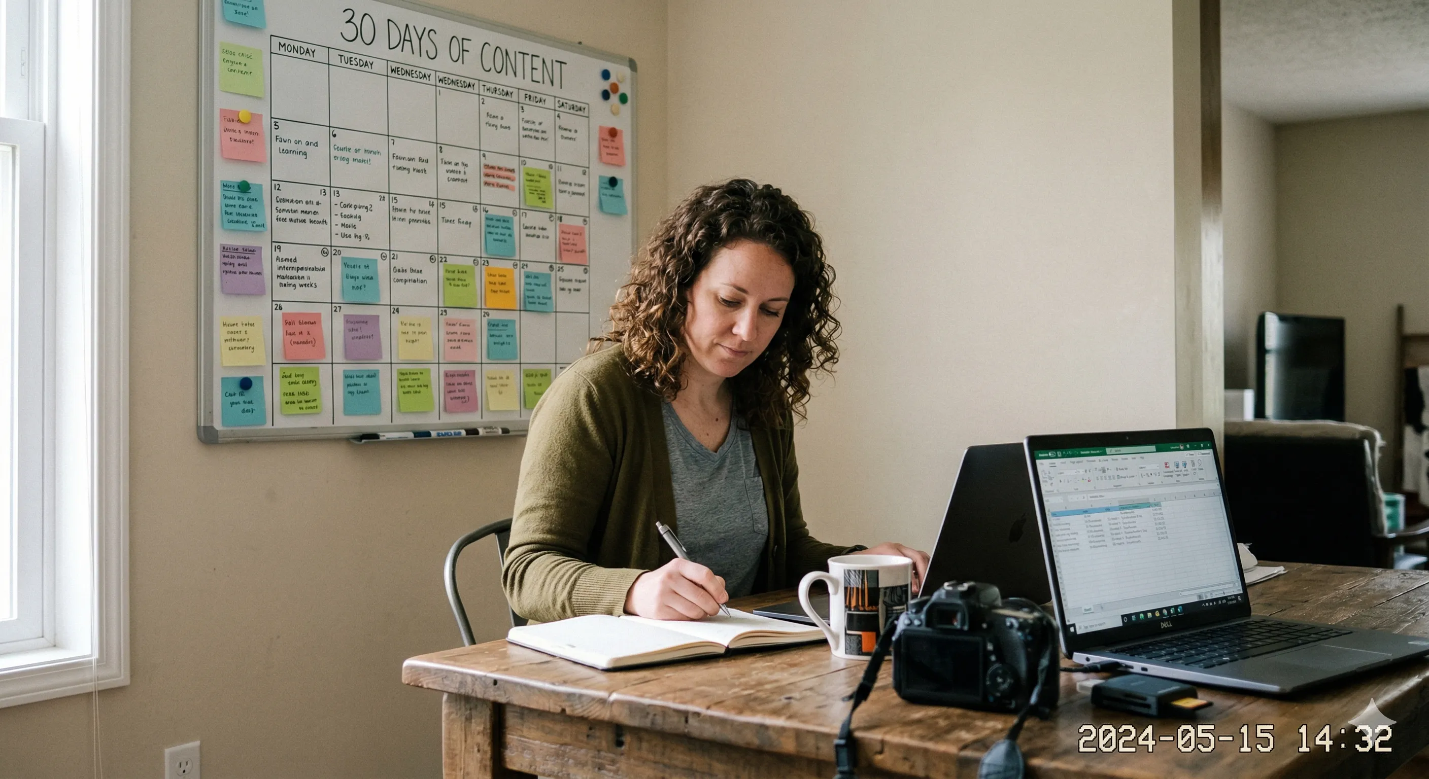 如何将一个想法转化为30天的内容(不至于精疲力竭)